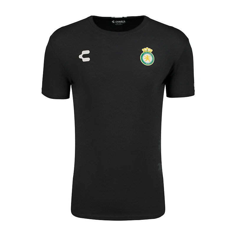 Men's Charly  Black Club Leon 2024/25 T-Shirt