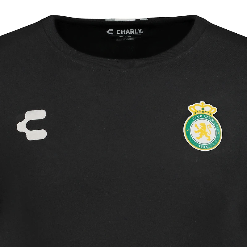 Men's Charly  Black Club Leon 2024/25 T-Shirt