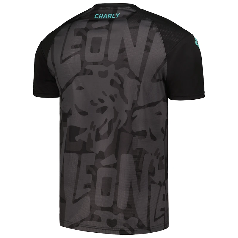 T-shirt d'entraînement Charly Black Club Leon DRY FACTOR 2023/24 pour homme