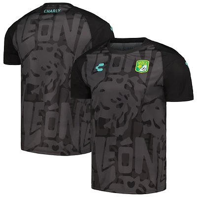 T-shirt d'entraînement Charly Black Club Leon DRY FACTOR 2023/24 pour homme
