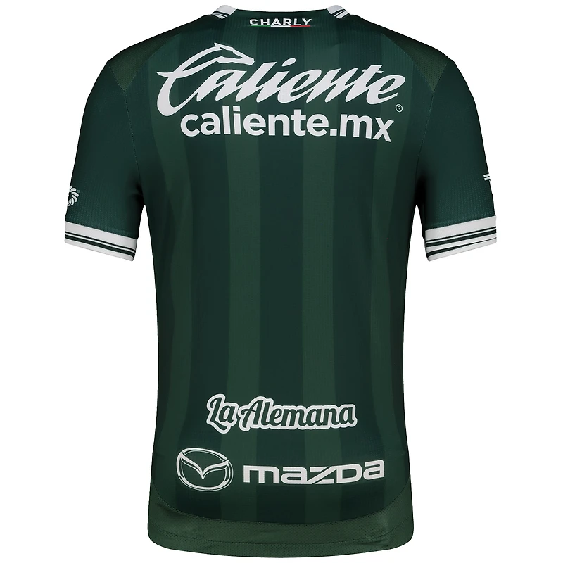 Men's Charly  Green Club Leon 2025/26 Home Authentic Jersey