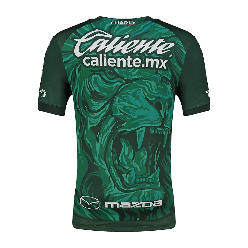 Men's Charly Green Club Leon 2026/27 Home Authentic Jersey