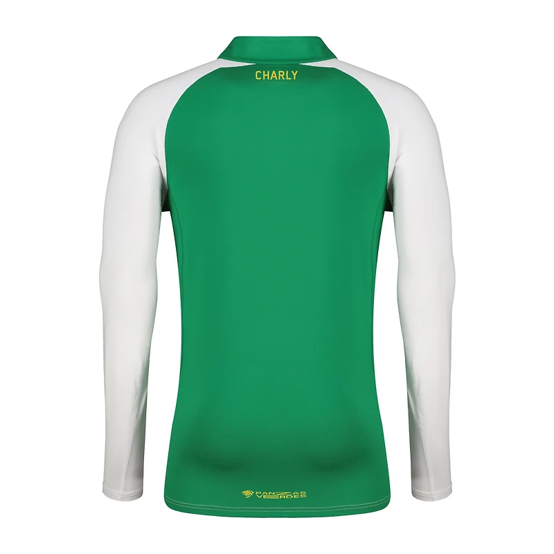 Men's Charly  White Club Leon 2024/25 Quarter-Zip Pullover Top