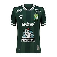 Youth Charly  Green Club Leon 2025/26 Home Authentic Jersey