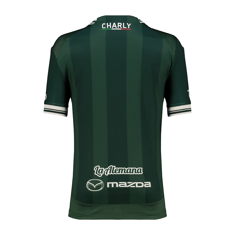 Youth Charly  Green Club Leon 2025/26 Home Authentic Jersey
