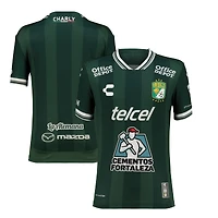 Youth Charly  Green Club Leon 2025/26 Home Authentic Jersey