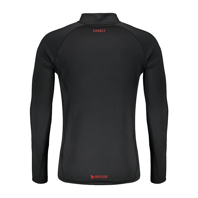 Men's Charly  Black Club Tijuana 2024/25 Quarter-Zip Pullover Top