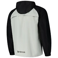 Men's Charly  Black Club Tijuana 2024/25 Raglan Quarter-Zip Windbreaker