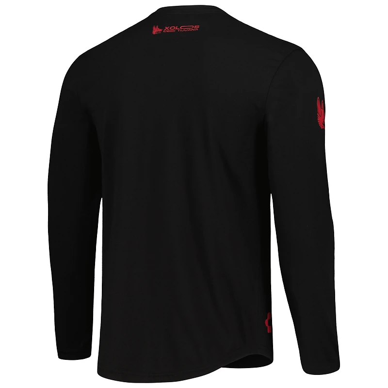 Men's Charly  Black Club Tijuana Long Sleeve T-Shirt