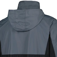 Veste d'extérieur à quart de zip Charly Grey Club Tijuana pour hommes