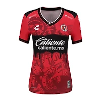 Maillot domicile authentique Charly Red Club Tijuana 2025/26 pour femme