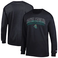 T-shirt à manches longues Champion Black Coastal Carolina Chanticleers pour hommes