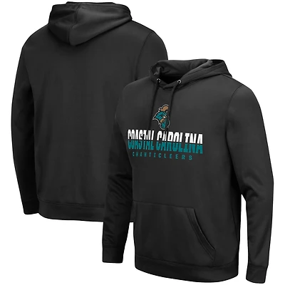 Sweat à capuche Colosseum Black Coastal Carolina Chanticleers Lantern pour homme