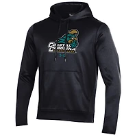 Men's Under Armour Black Coastal Carolina Chanticleers All Day Fleece Pullover Hoodie
