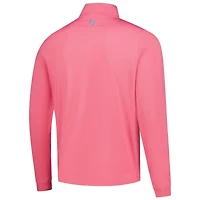 Pull léger à glissière quart de tour FootJoy Pink Cognizant Classic ProDry pour homme