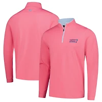Pull léger à glissière quart de tour FootJoy Pink Cognizant Classic ProDry pour homme