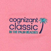 Sweat-shirt à col zippé Peter Millar rose Cognizant Classic Perth Mélange Performance pour homme