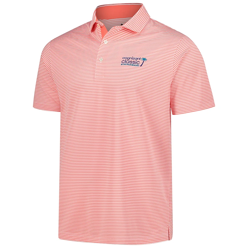 Men's Puma  Coral 2025 Cognizant Classic Isle Pique Polo