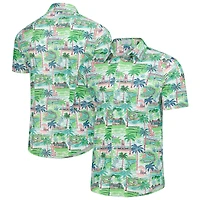 Men's Smith & Quinn  Green 2025 Cognizant Classic Signature Print Boatyard Button-Down Shirt