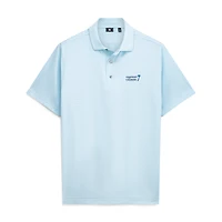 Men's FootJoy  Blue Cognizant Classic Microfeeder ProDry Polo
