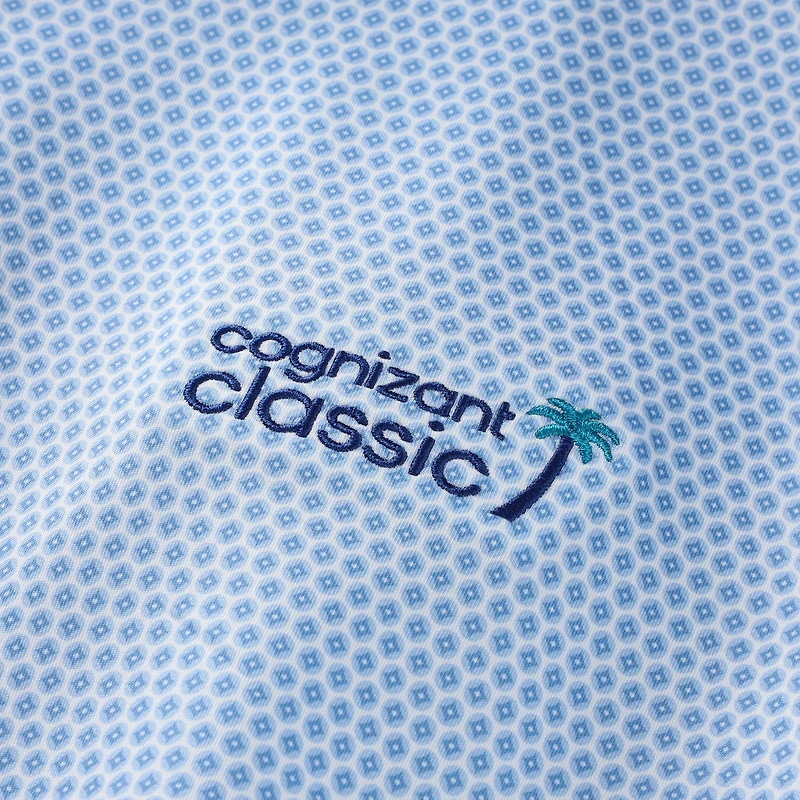 Men's FootJoy Blue Cognizant Classic Stellar Print ProDry Polo