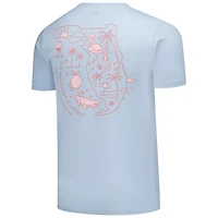 T-shirt unisexe Flomotion bleu clair Cognizant Classic State