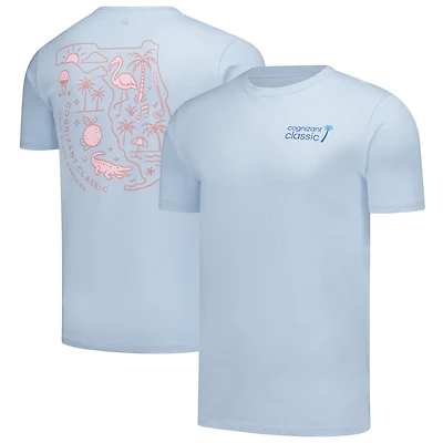 Unisex Flomotion Light Blue Cognizant Classic State T-Shirt