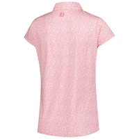 Polo FootJoy rose Cognizant Classic à manches courtes pour femme