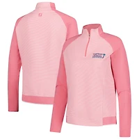 Pull classique à fermeture éclair quart de tour FootJoy Pink Cognizant pour femme