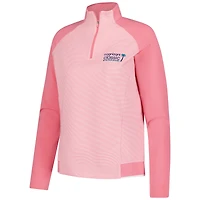 Pull classique à fermeture éclair quart de tour FootJoy Pink Cognizant pour femme