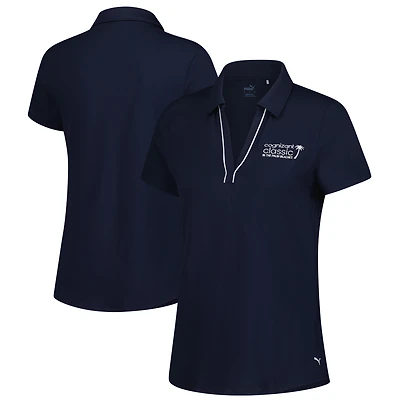Polo passepoilé Puma Navy 2025 Cognizant Classic CLOUDSPUN pour femme