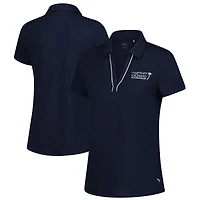 Women's Puma  Navy 2025 Cognizant Classic CLOUDSPUN Piped Polo