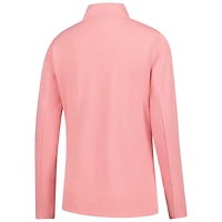 Pull à col zippé 1/4 rose Cognizant Classic Ava pour femme de Smith & Quinn
