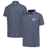 Youth Puma  Navy Cognizant Classic MATTR Micro Floral Polo