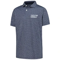 Youth Puma  Navy Cognizant Classic MATTR Micro Floral Polo