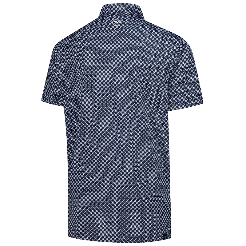 Youth Puma  Navy Cognizant Classic MATTR Micro Floral Polo
