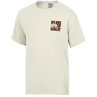 Men's ComfortWash  Cream Texas Longhorns vs. Oklahoma Sooners Red River Rivalry T-Shirt