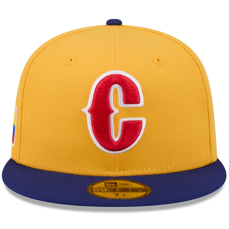 Men's New Era Dark Blue Colombia Baseball 2026 World Classic 59FIFTY Fitted Hat