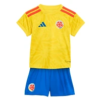 Infant adidas  Yellow Colombia National Team 2026 Replica Mini Kit