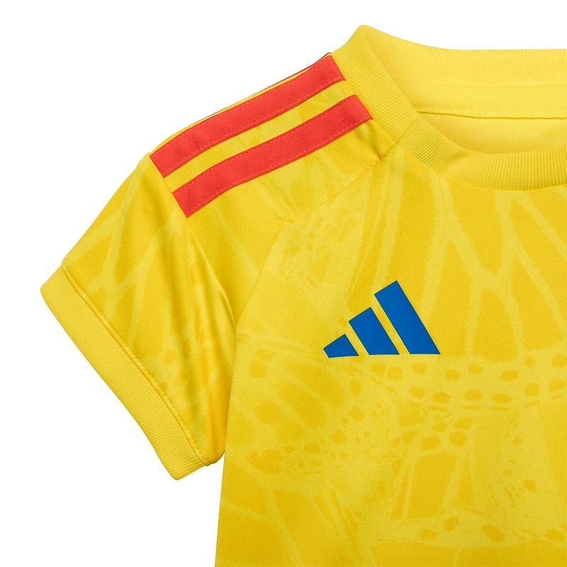 Infant adidas Yellow Colombia National Team FIFA x World Cup Home 2026 Replica Mini Kit