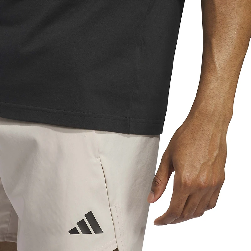 T-shirt adidas noir pour homme, équipe nationale de Colombie, logo Hook