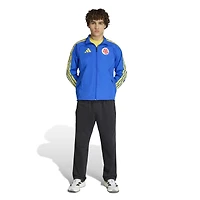 Men's adidas Blue Colombia National Team 2026 Home Full-Zip Game Day Anthem Jacket