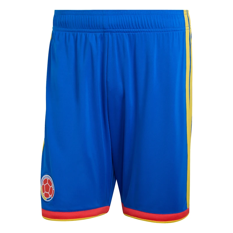 Short réplique adidas bleu de l'équipe nationale Colombie pour homme, FIFA x Coupe du Monde 2026