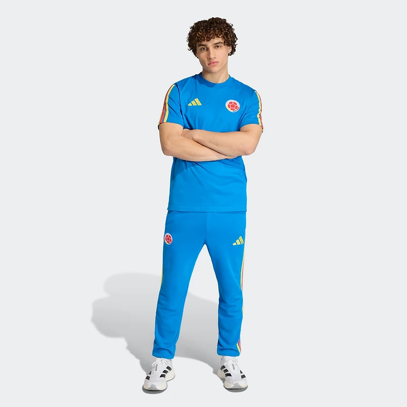 Men's adidas Blue Colombia National Team FIFA x World Cup Alphaskin T-Shirt