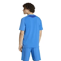 T-shirt de voyage adidas bleu pour homme, équipe nationale Colombie, FIFA x Coupe du Monde Tiro