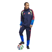 Veste zippée adidas Tiro bleu marine pour homme, équipe nationale de Colombie, FIFA x Coupe du Monde 2026