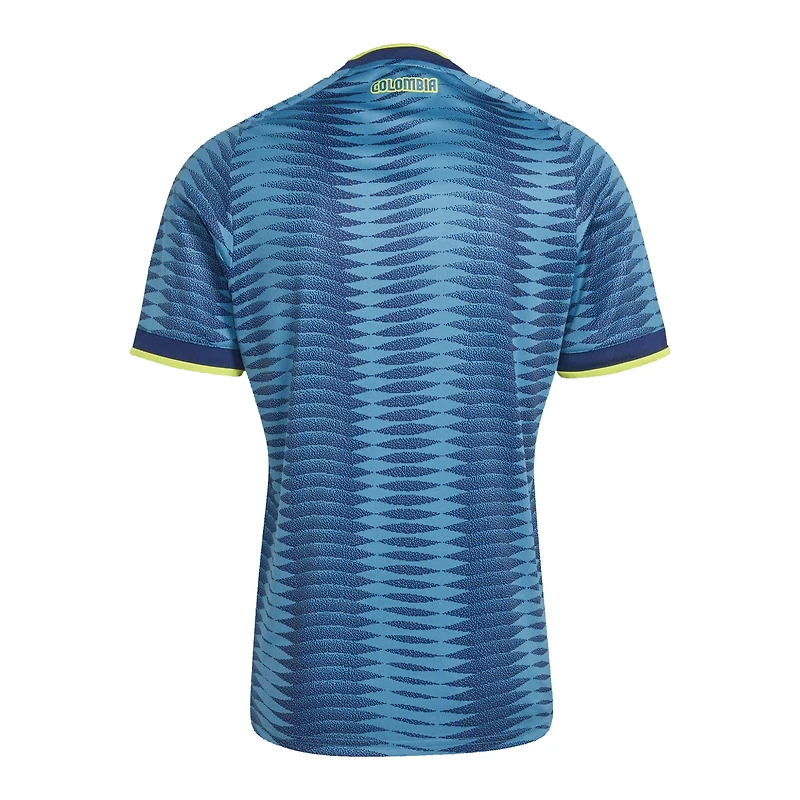 Men's adidas Turquoise Colombia National Team 2026 Away Replica Jersey