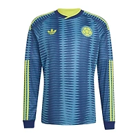 Men's adidas  Turquoise Colombia National Team 2026 Away Replica Long Sleeve Jersey