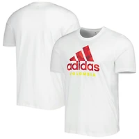 Men's adidas White Colombia National Team DNA Graphic T-Shirt