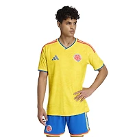 Men's adidas  Yellow Colombia National Team 2026 Home On-Field Authentic Jersey